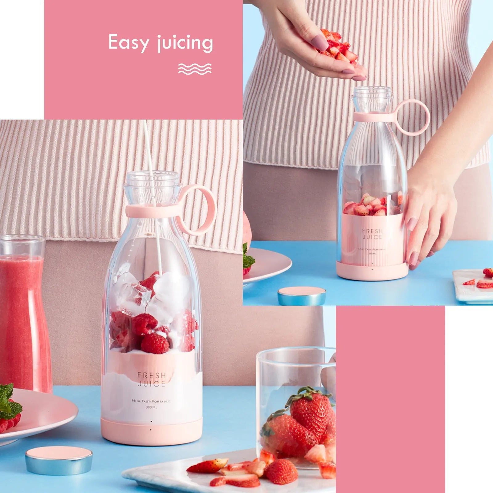 BlendEase - Bärbar Smoothie Maker