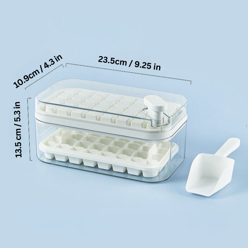 Klyvra | Isfacksystem – Snabb Isproduktion med Klick för Perfekta Isbitar