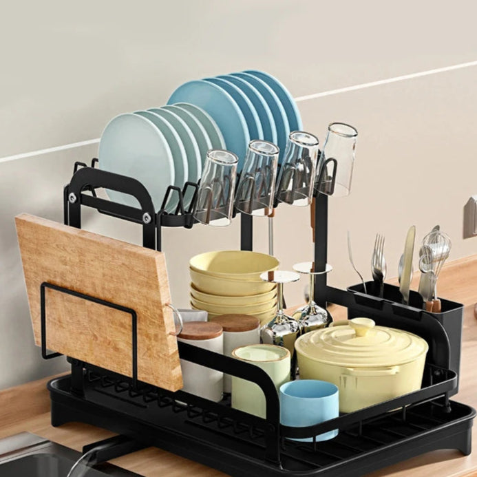 Kökslure | Skåltorkningsställ – Effektiv 360-graders Dränering