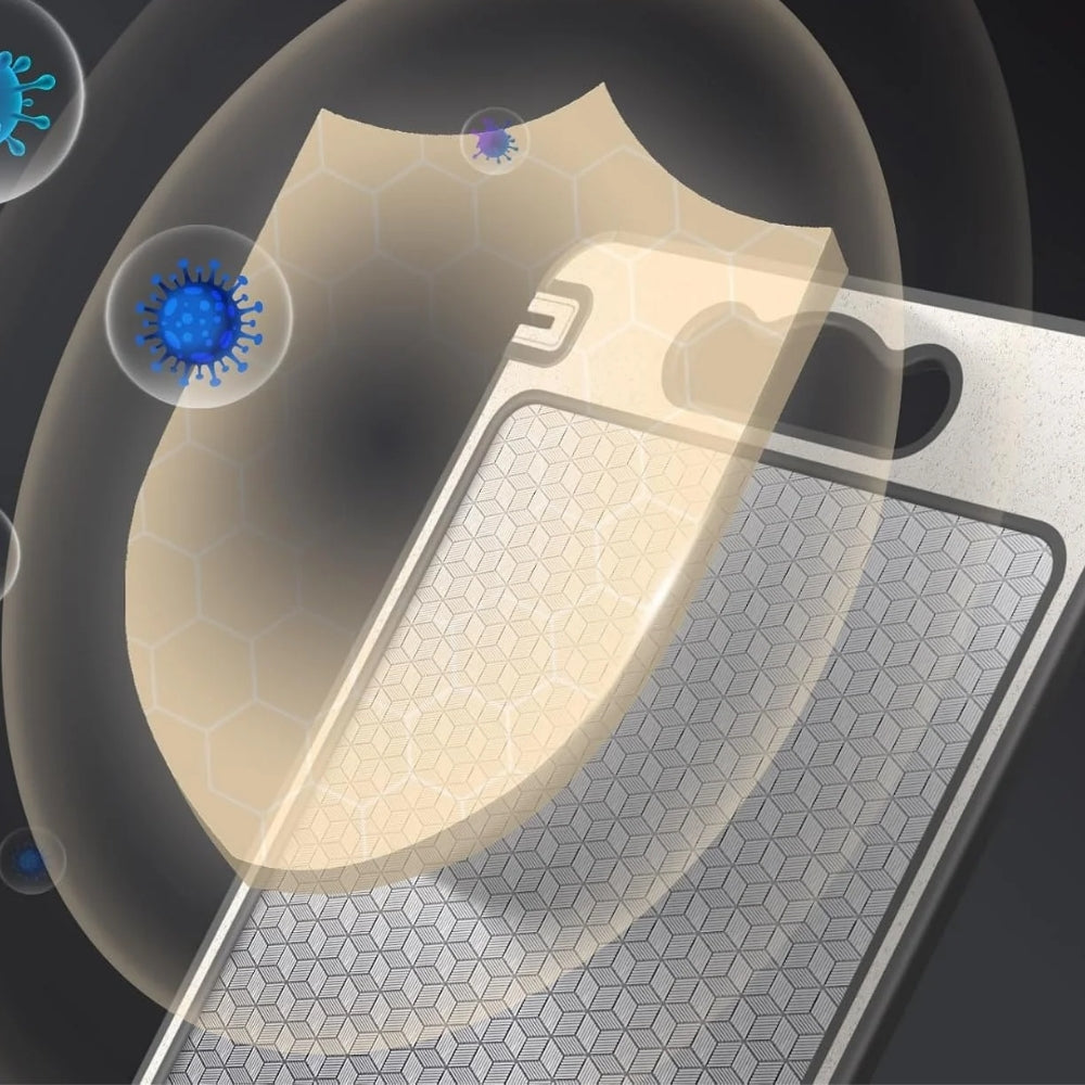 Zorveth - Dubbelsidig Rostfri Skärbräda med Antislipp