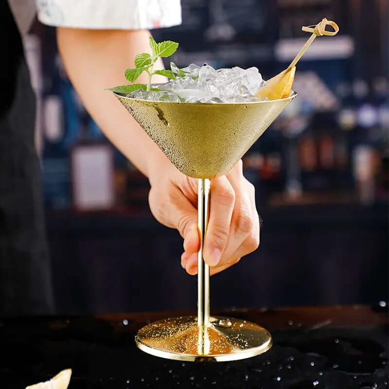 Martiluxe | Isolerade Martini-glas – Hållbara i Rostfritt Stål