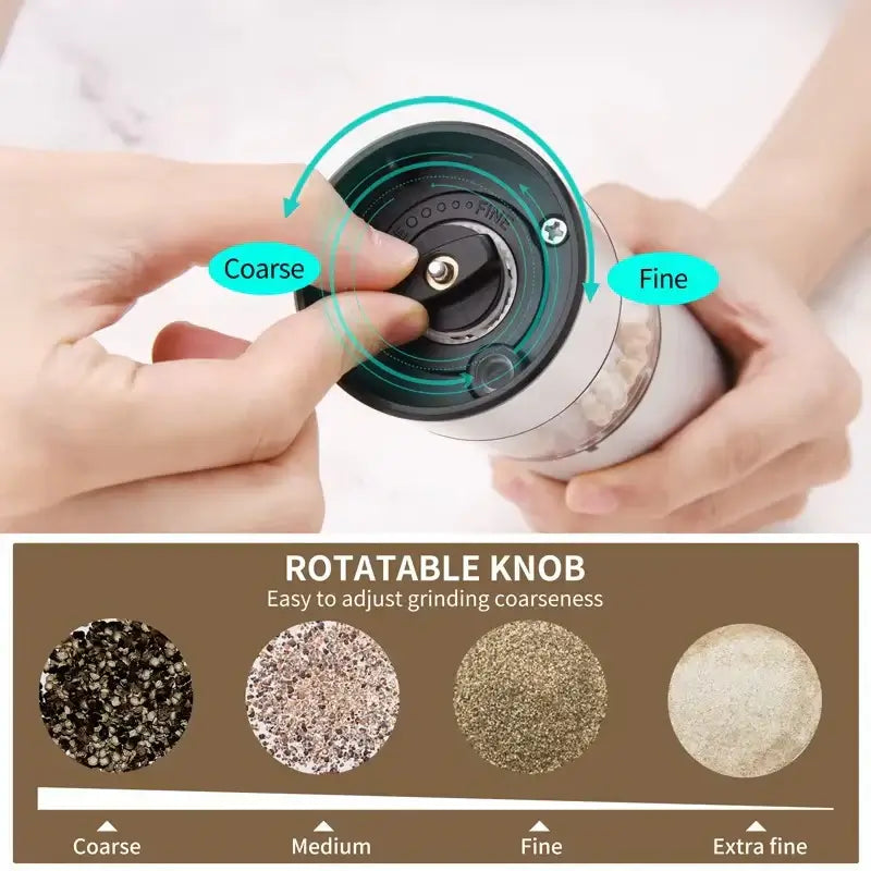 Zephyra - Elektrisk Salt- och Pepparkvarn