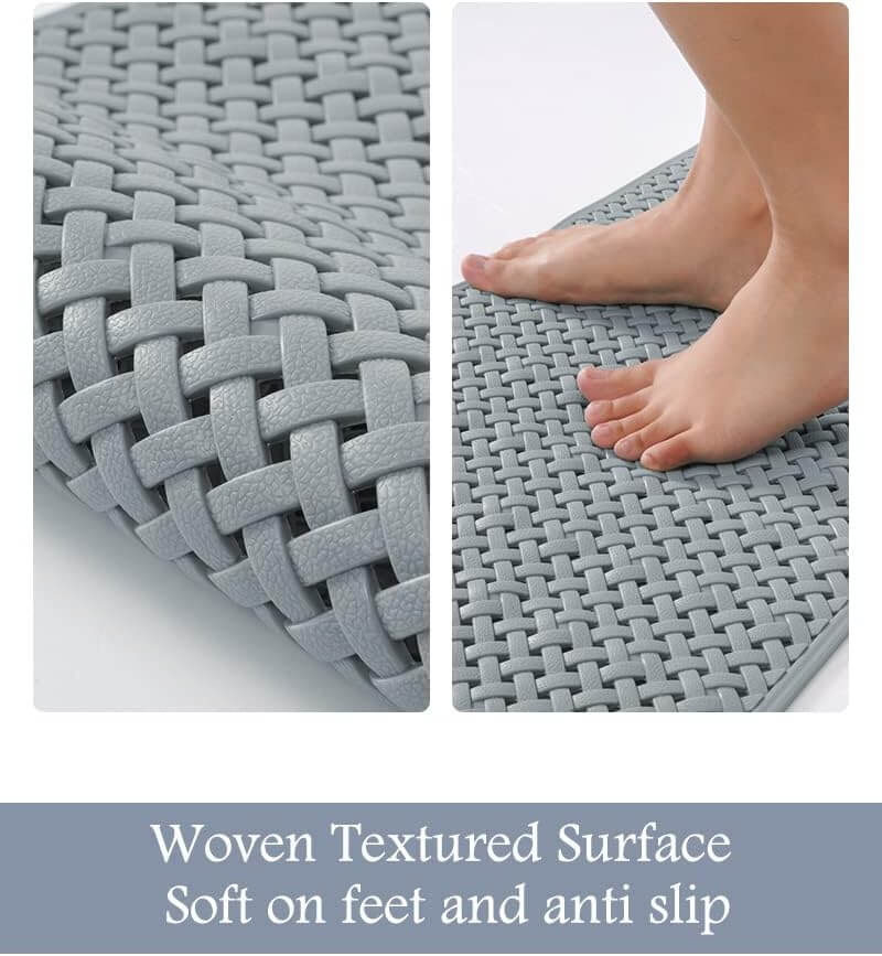 Aqualith - Halkfri Badkarmatta med Stark Sugkoppar