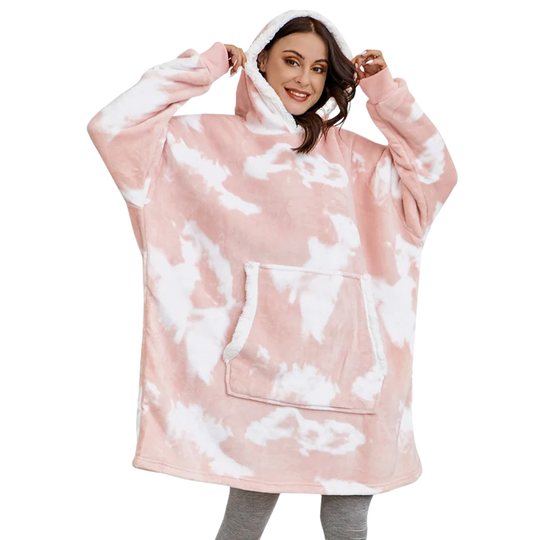 CozyHome - Oversized Fleece Hoodie Blanket