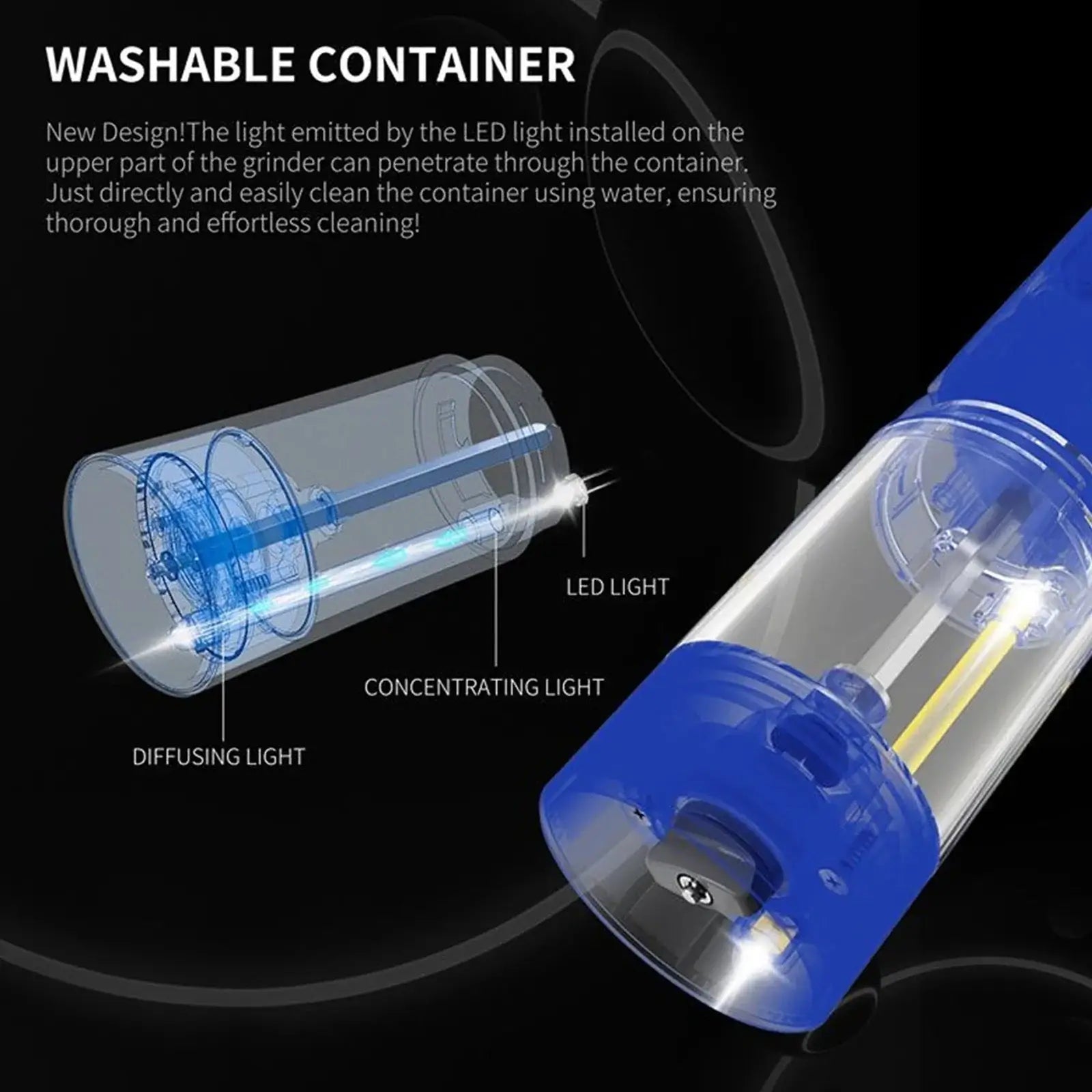 Zephyra - Elektrisk Salt- och Pepparkvarn