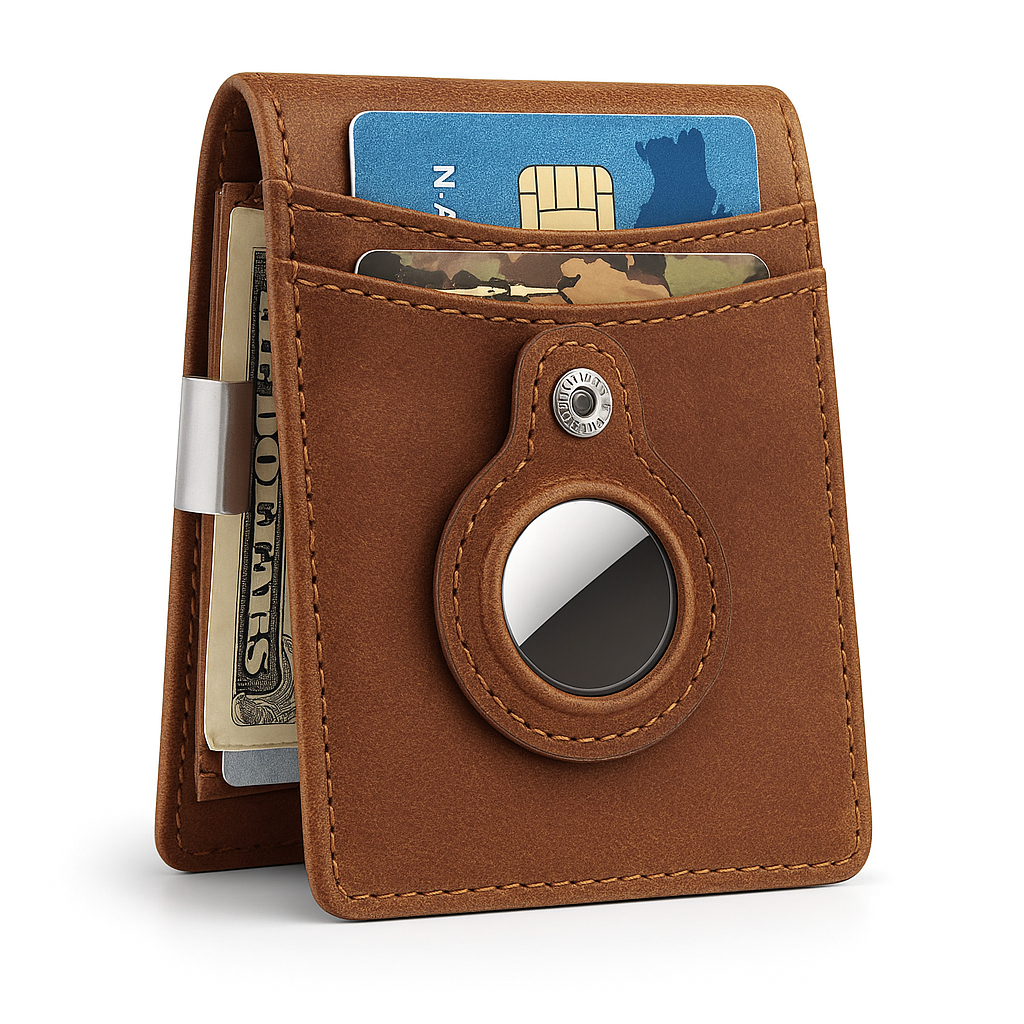 SleekWallet - Slim Läderplånbok
