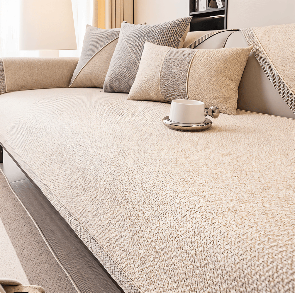 Solvian | Sofföverdrag – Halkfritt och Slitstarkt Skydd för Vardagsrum 10