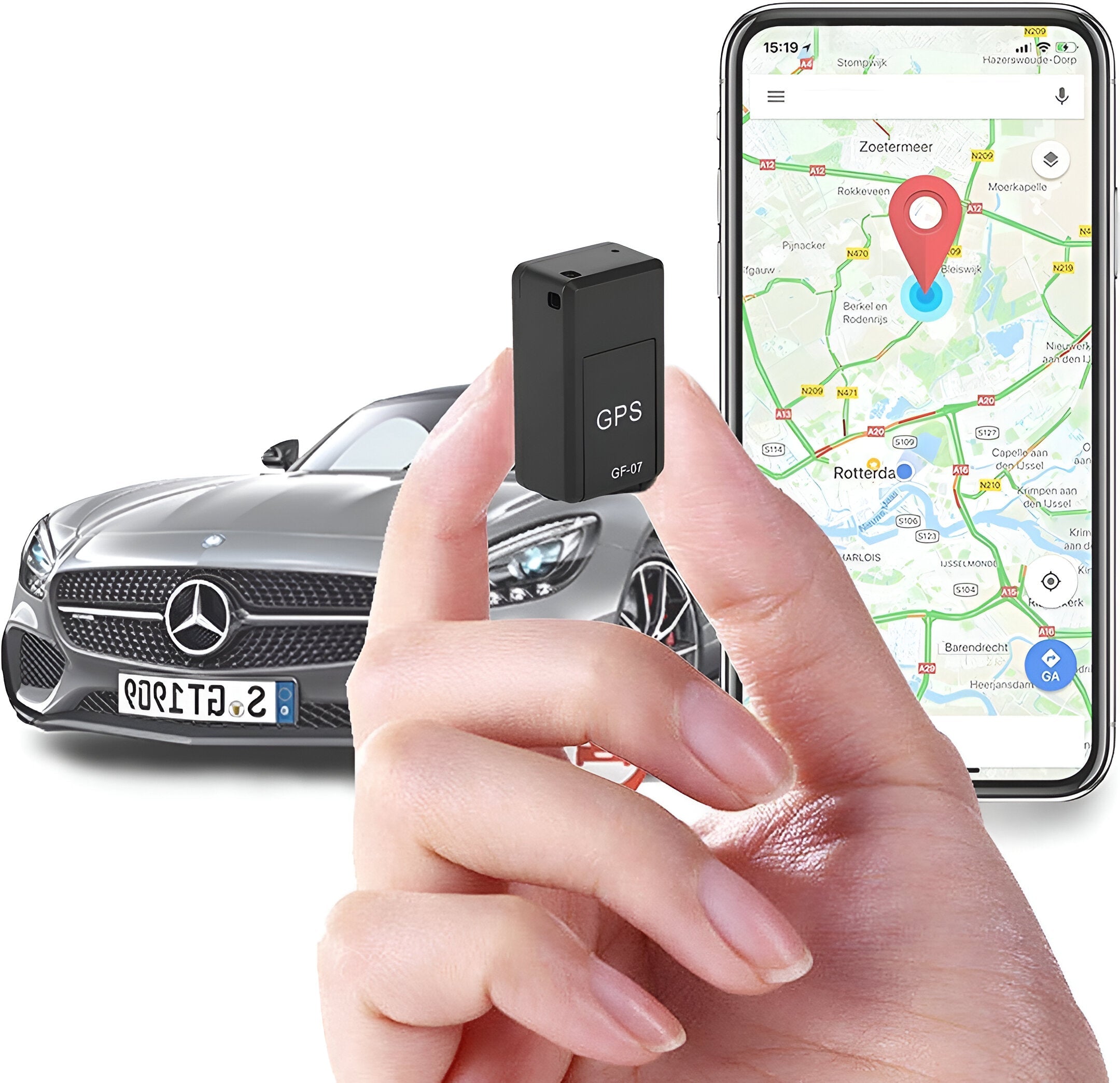 Tracelux | GPS Tracker – Global Täckning med Stark Magnetisk Fäste 0
