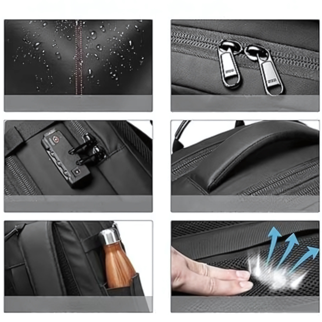 TravelEase - Vakuumkompressionsryggsäck 60L